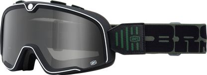 100% Barstow Goggle - Kalmus - Smoke Lens 50000-00013