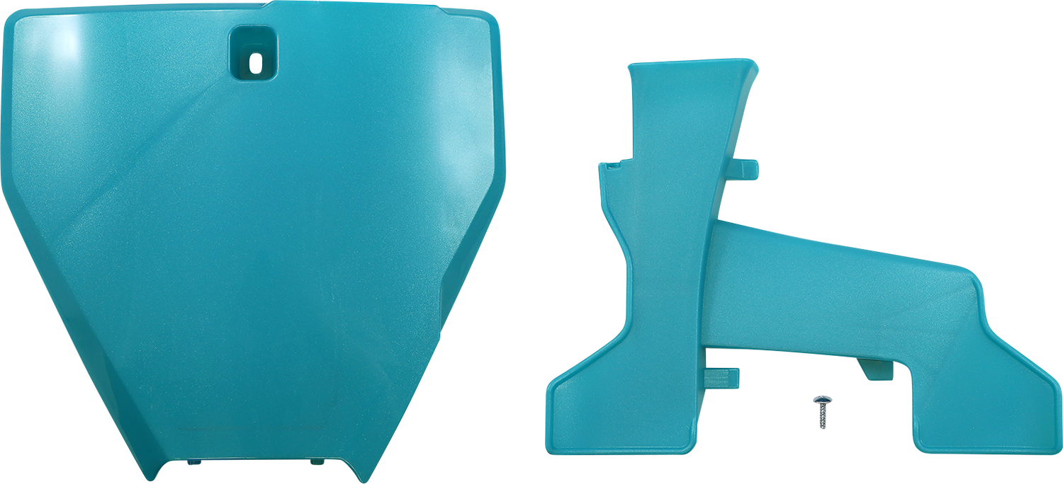 ACERBIS Front Number Plate - Teal/Metallic 2726577441