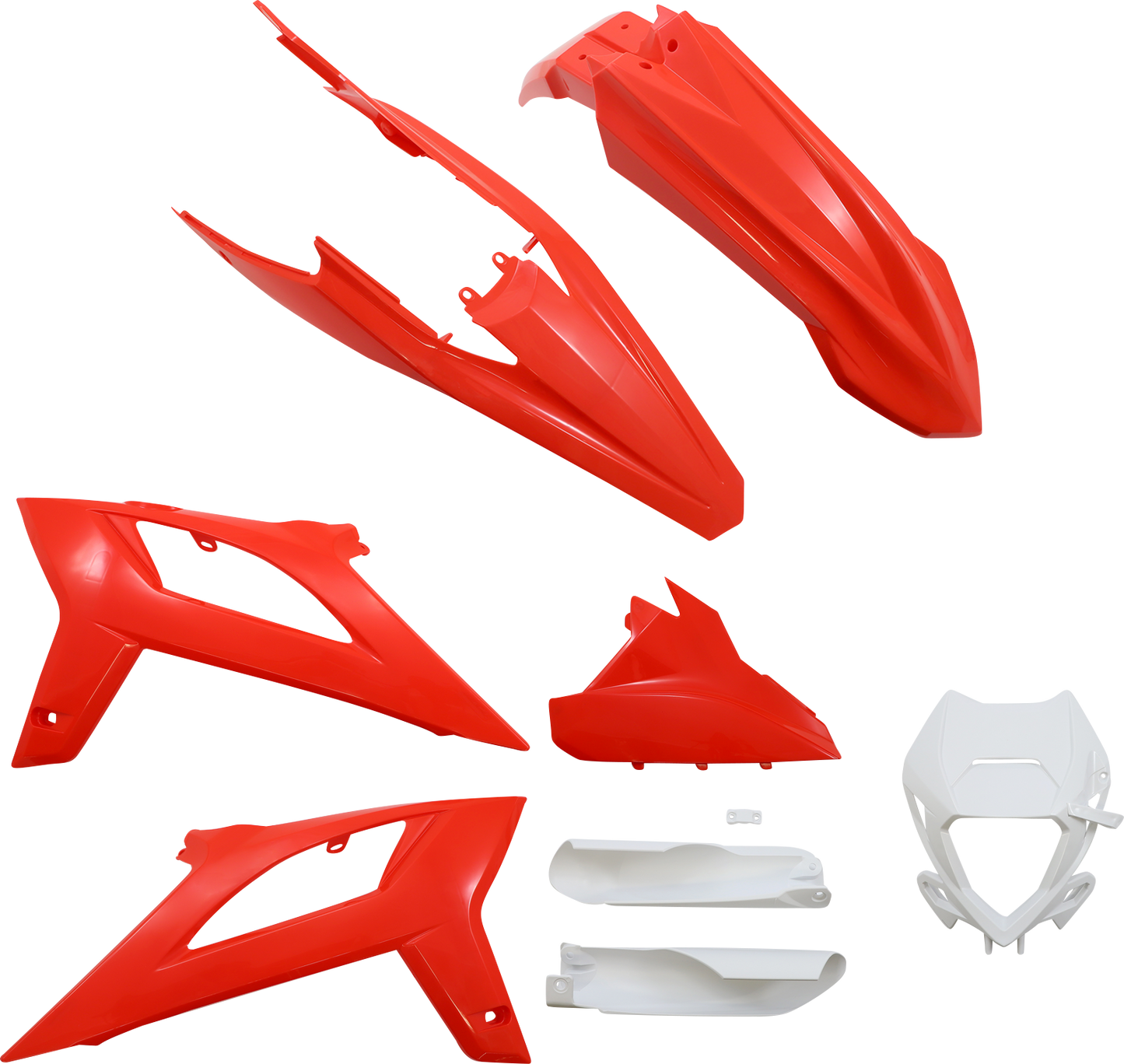 ACERBIS Full Body Kit - '21 OEM Red/ White - Beta - Enduro RR '20-'22 2936267118