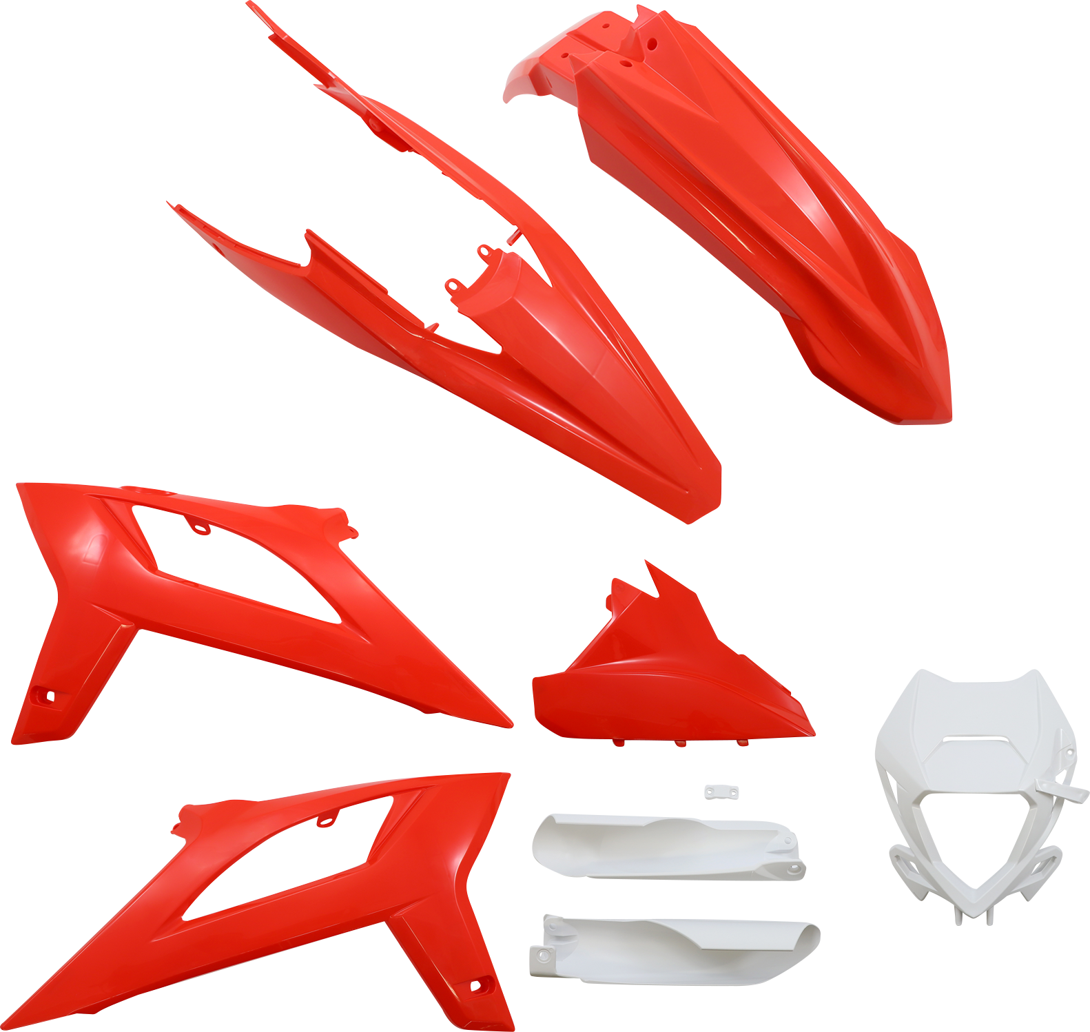 ACERBIS Full Body Kit - '21 OEM Red/ White - Beta - Enduro RR '20-'22 2936267118