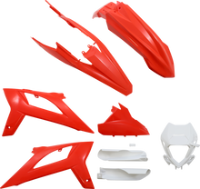 ACERBIS Full Body Kit - '21 OEM Red/ White - Beta - Enduro RR '20-'22 2936267118