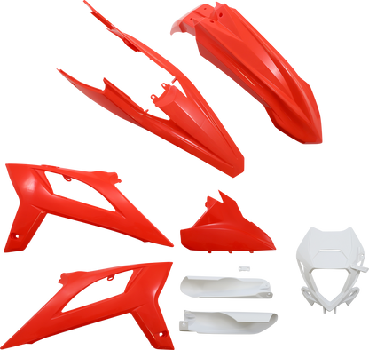 ACERBIS Full Body Kit - '21 OEM Red/ White - Beta - Enduro RR '20-'22 2936267118