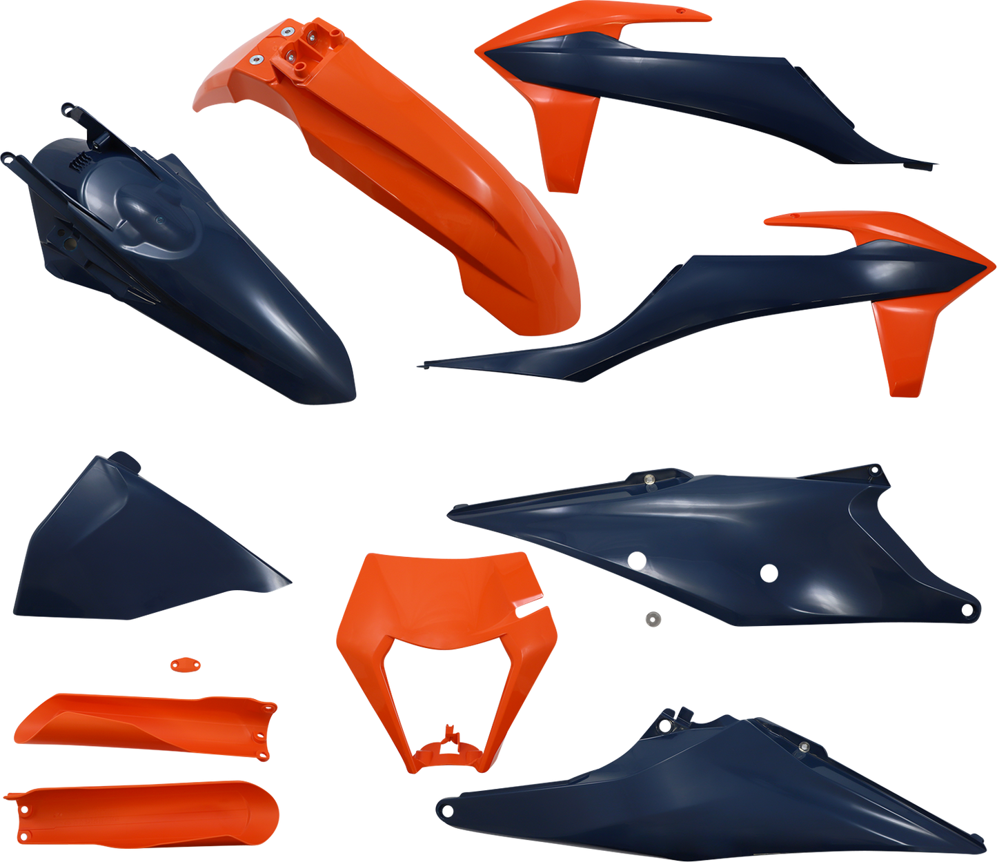 ACERBIS Full Body Kit - Orange/Dark Blue - KTM - EX/XC '20-'23 2791547302