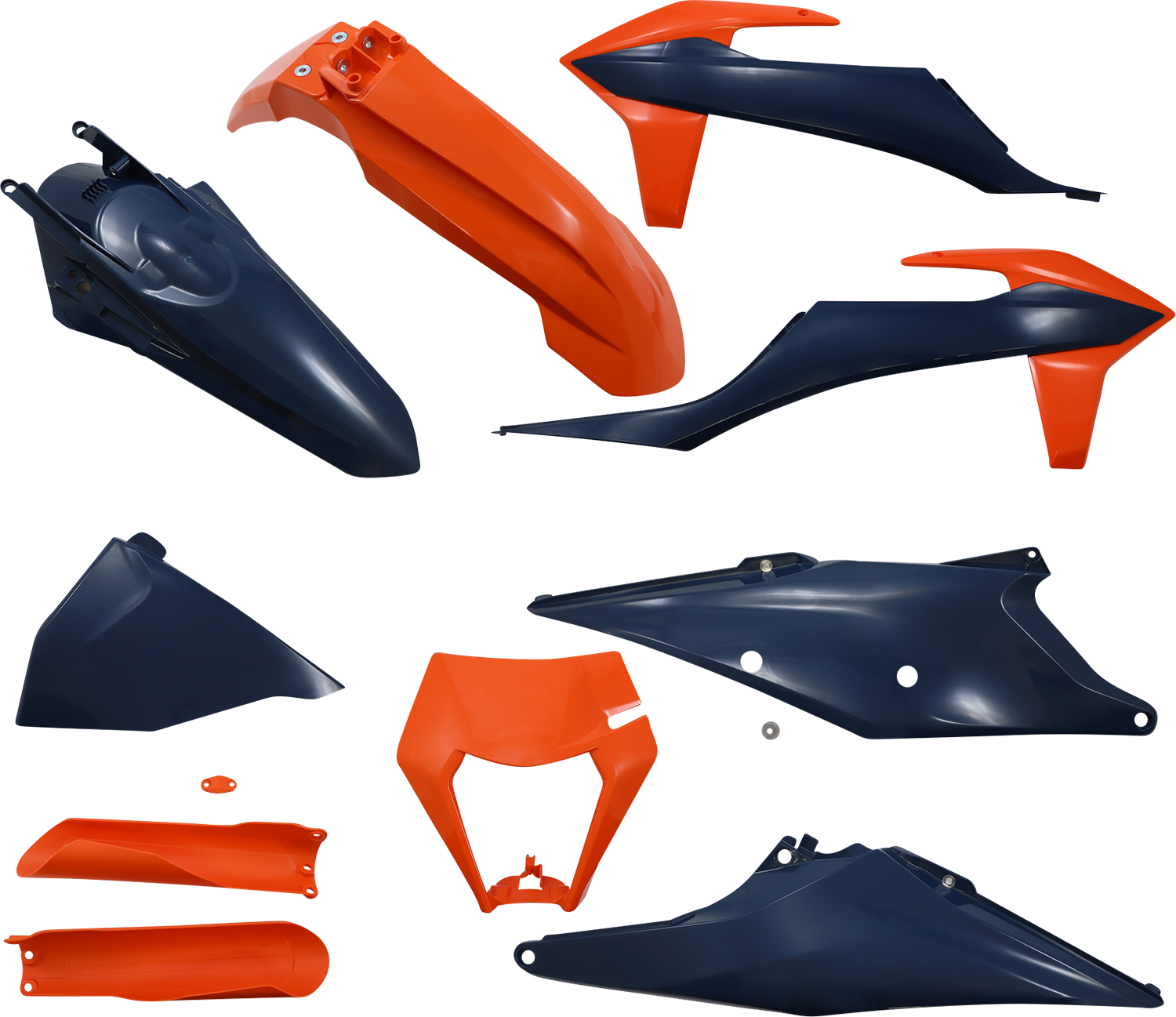 ACERBIS Full Body Kit - Orange/Dark Blue - KTM - EX/XC '20-'23 2791547302