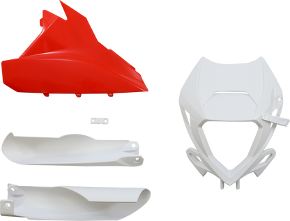 ACERBIS Full Body Kit - '21 OEM Red/ White - Beta - Enduro RR '20-'22 2936267118