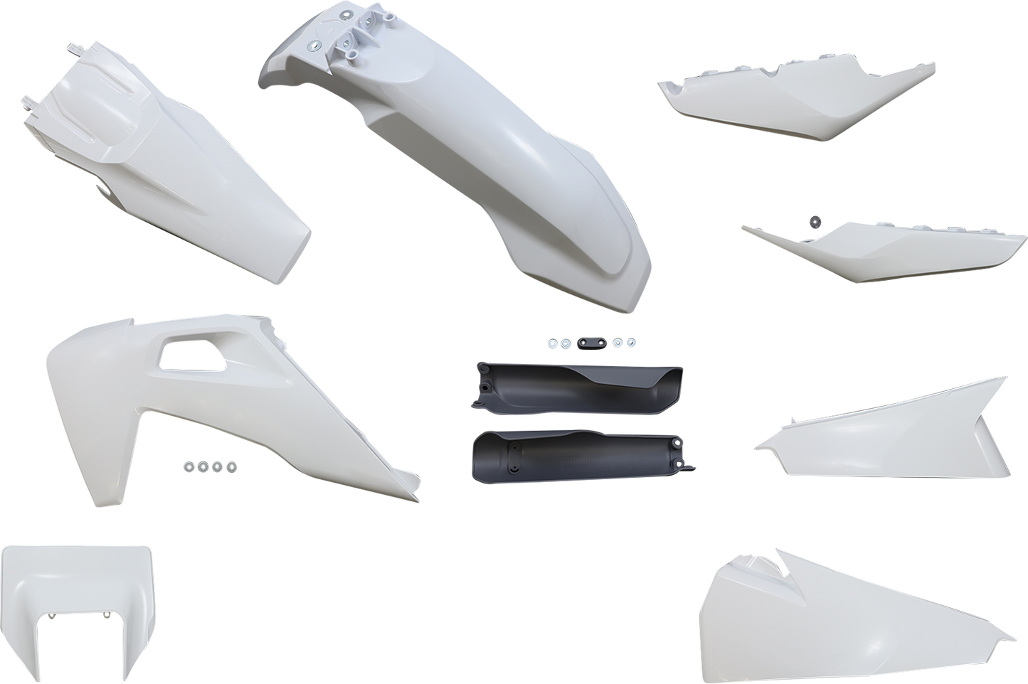 ACERBIS Full Body Kit - '22 OEM White/Gray - Husqvarna - TE/FE '20-'23 2791537428