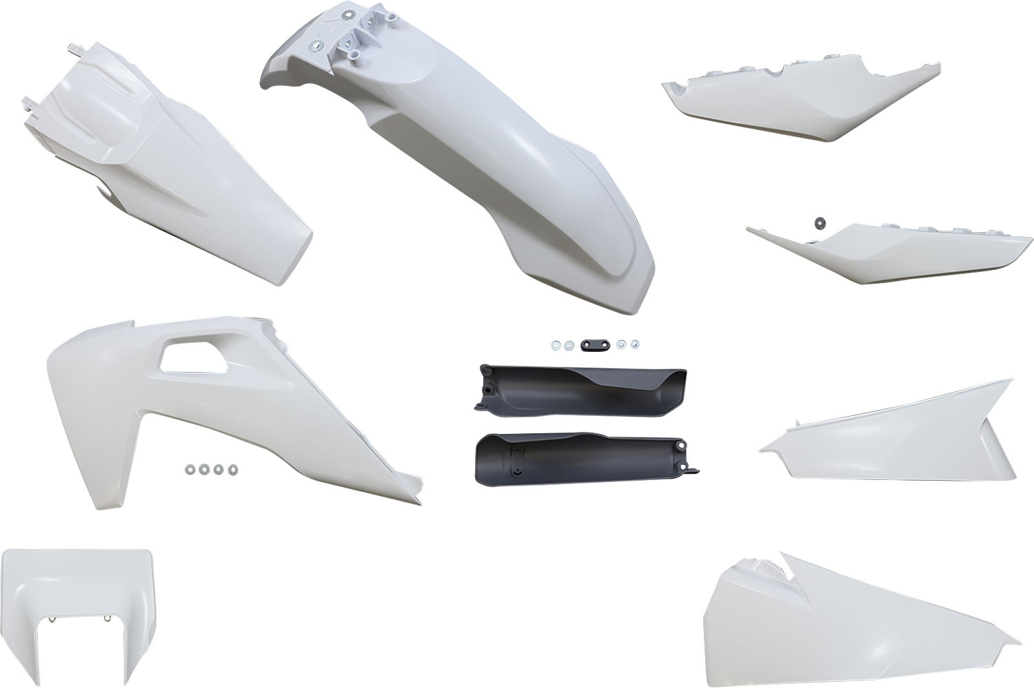 ACERBIS Full Body Kit - '22 OEM White/Gray - Husqvarna - TE/FE '20-'23 2791537428