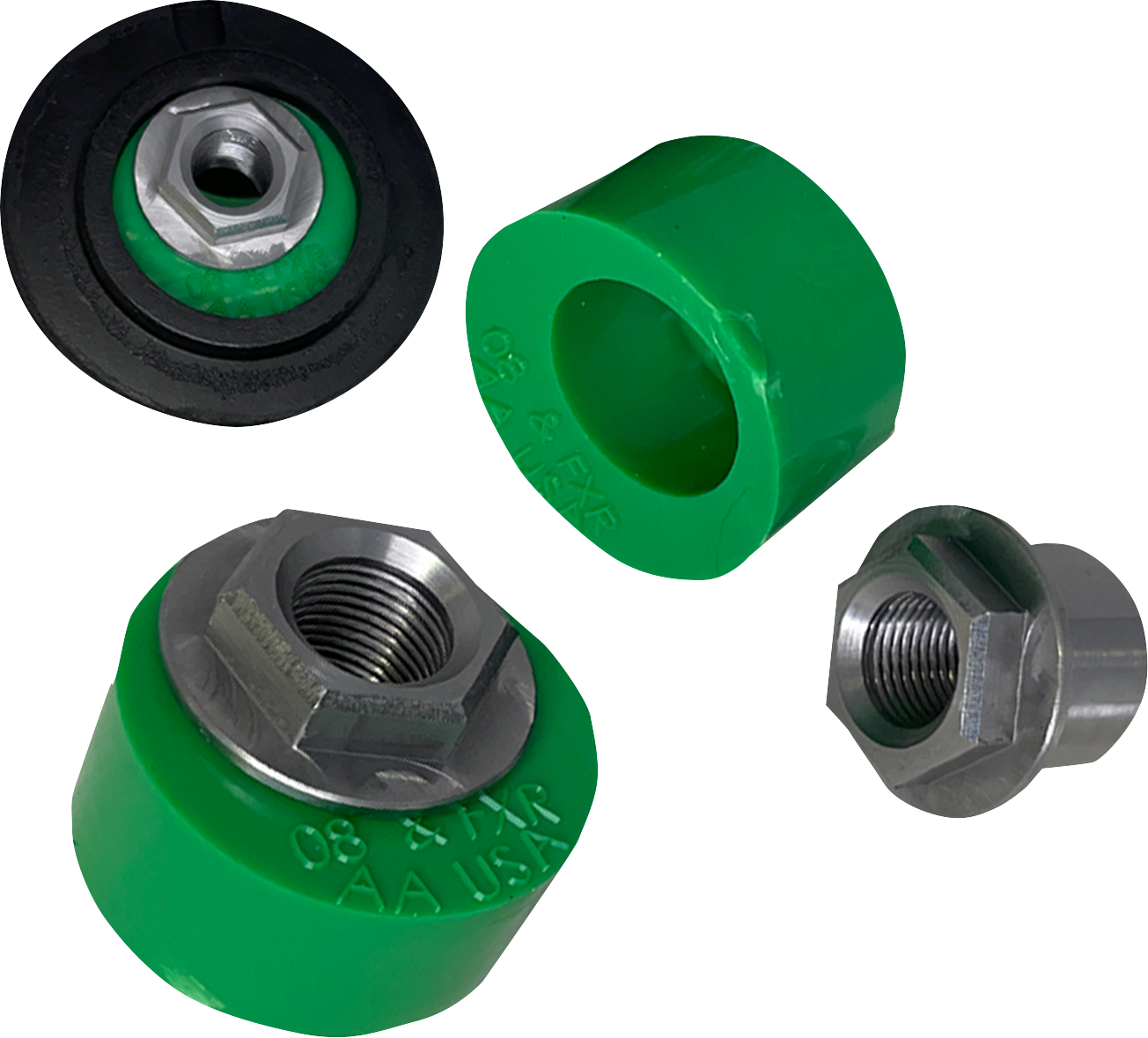ALLOY ART Swingarm Bushing Kit - '99-'08 FLHT/FLHR/FLTR/FLHX GT-SA2