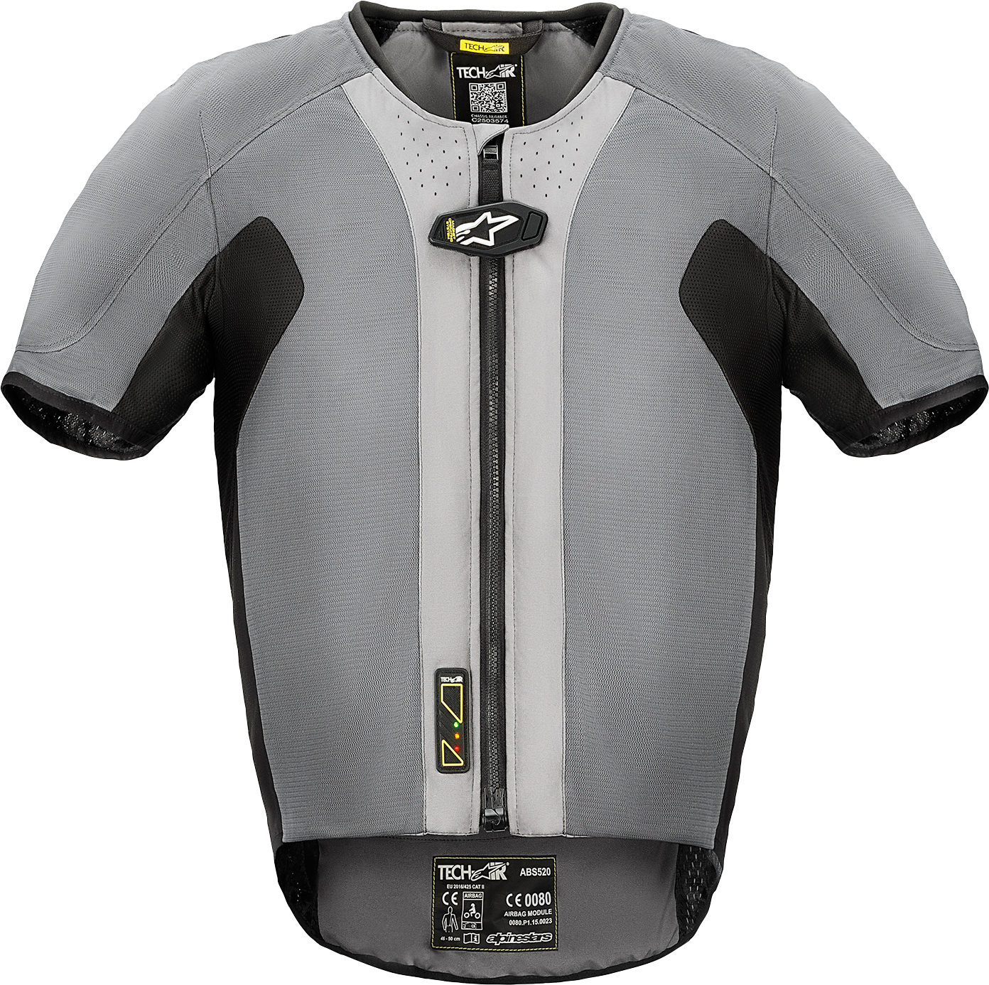 ALPINESTARS TECH-AIR Tech-Air® 5 System - Gray/Black - XL 6508120-9310-XL