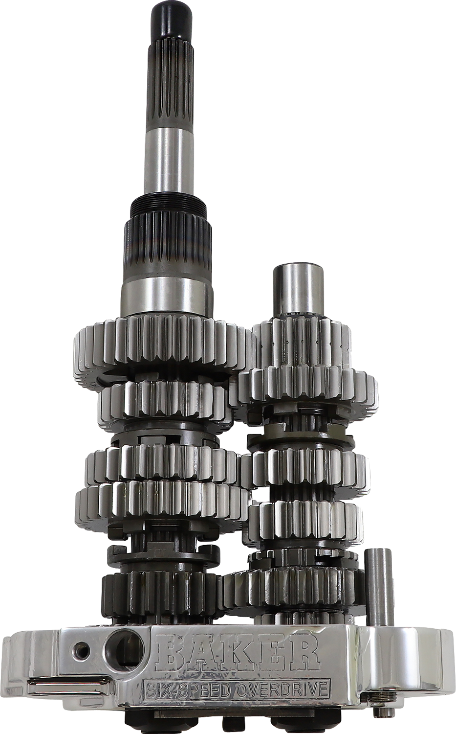 BAKER DRIVETRAIN Gear Set - Overdrive/6-Speed - Polished - '02-'06 Touring OD6-404P2-02