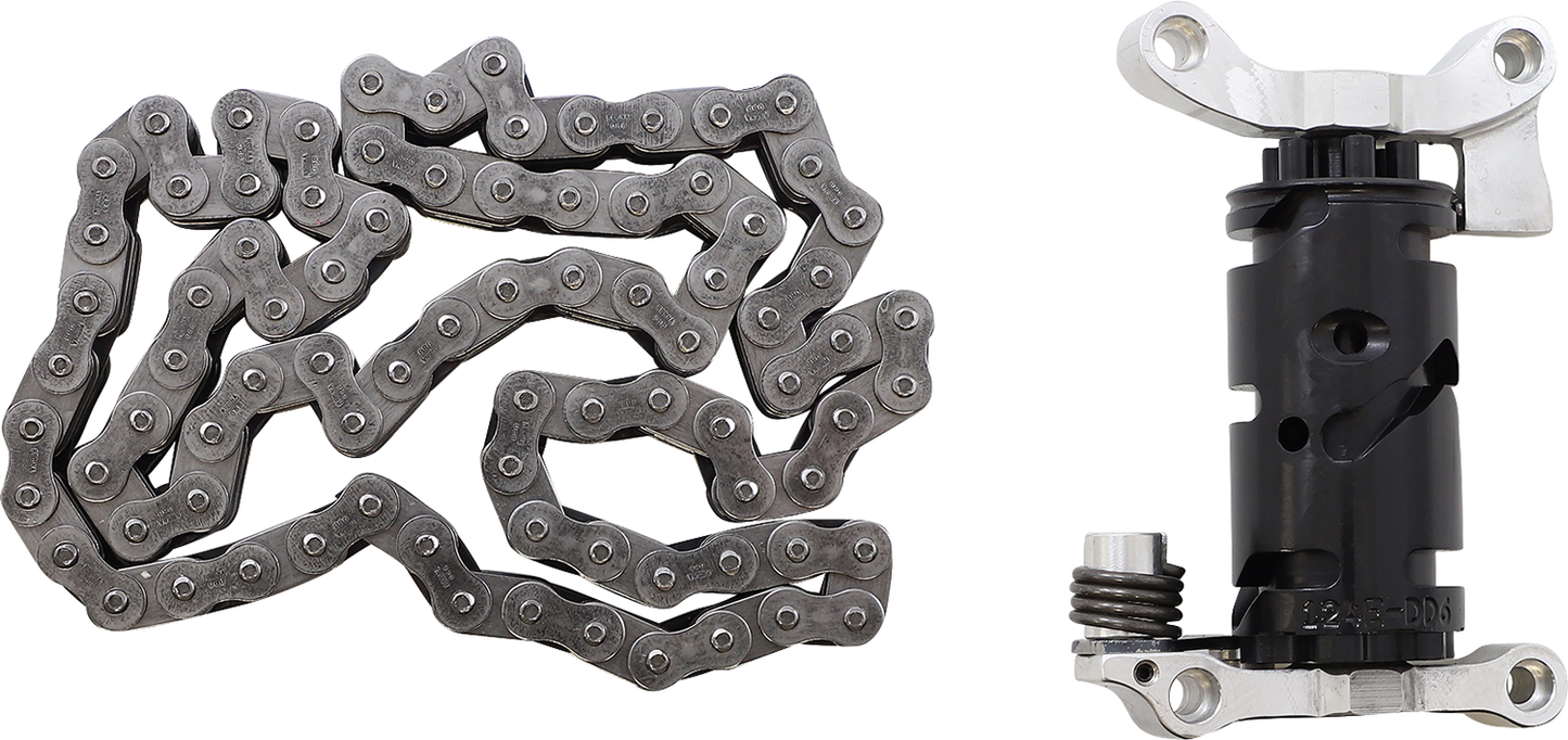 BAKER DRIVETRAIN Direct Drive Gear Set - 6-Speed - Polished - '01-'06 Softail/Dyna DD6-411PL-02