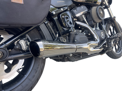 BASSANI XHAUST Slash-Cut End Cap BESMS2MC