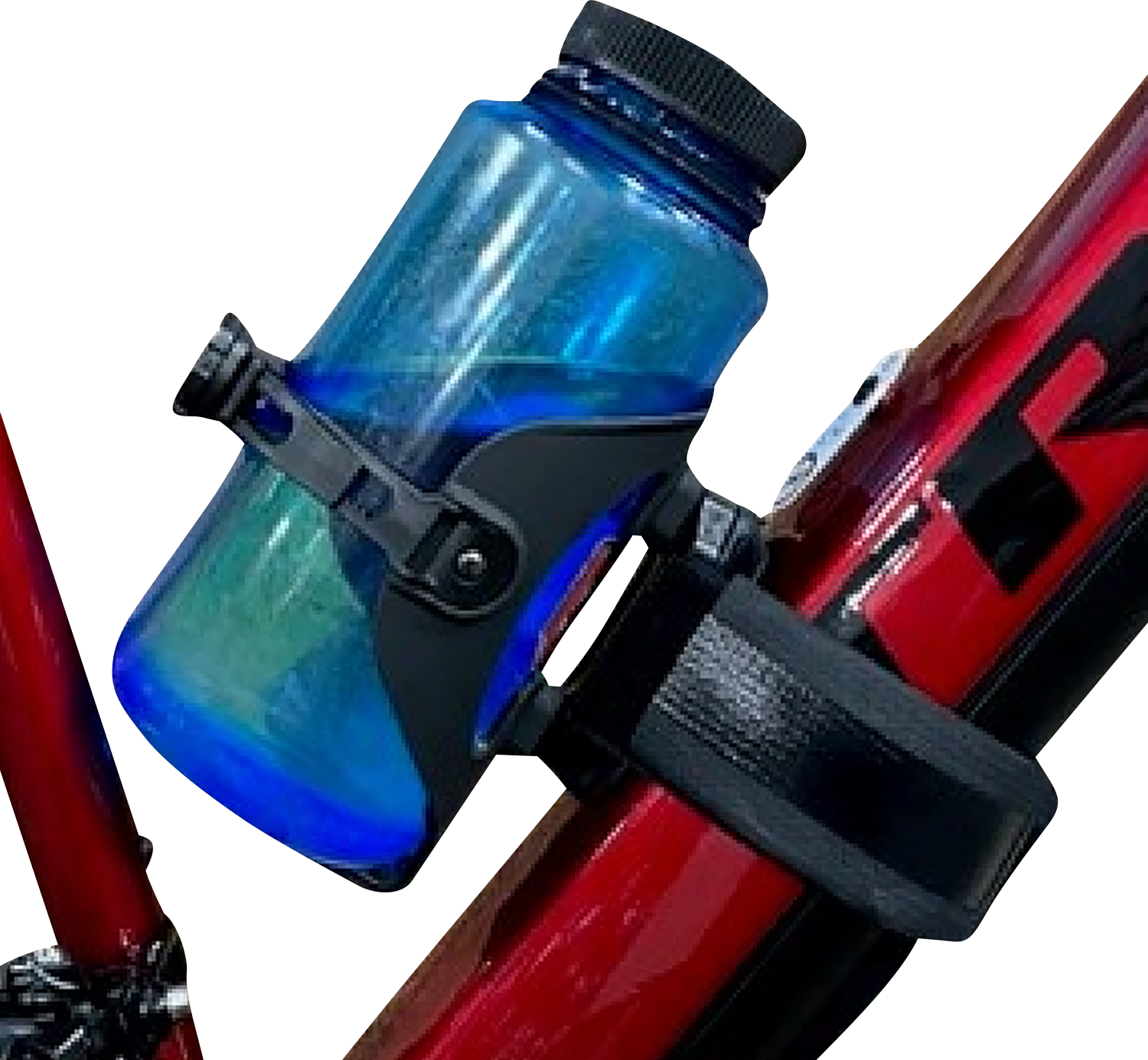 BIKASE Water Bottle Cage - ABC - Adjustable - 24" Strap 1022S