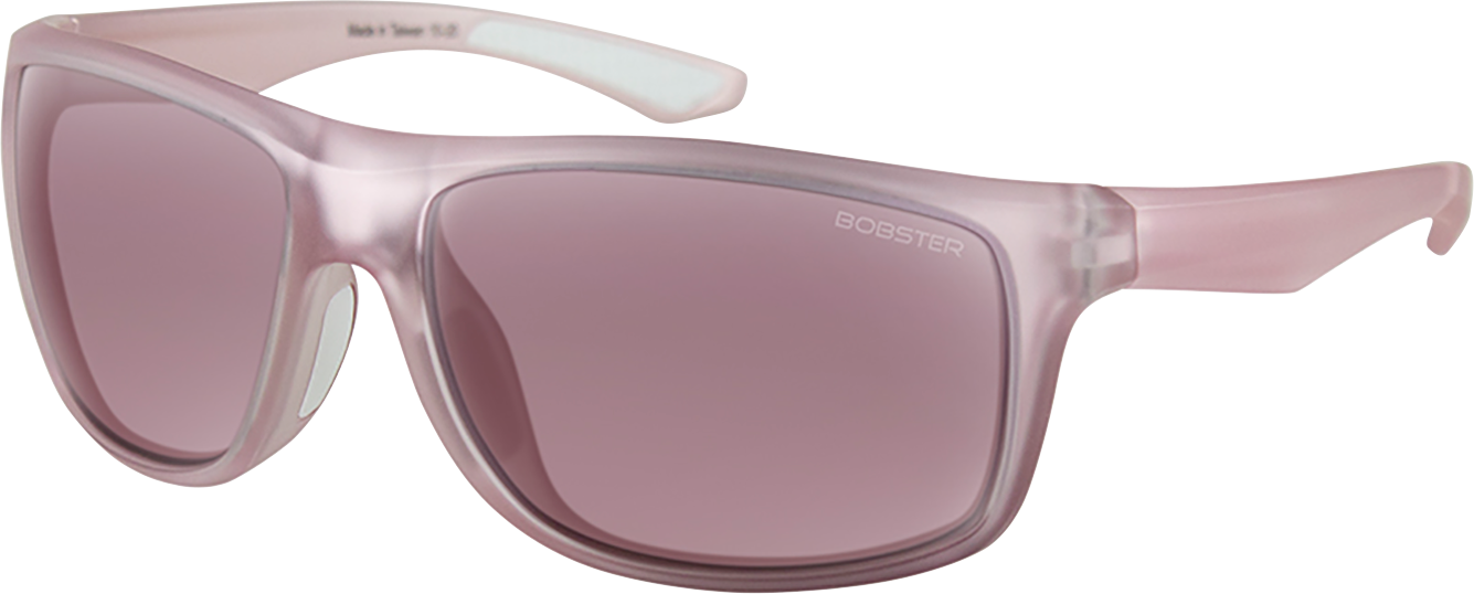 BOBSTER Luna Sunglasses - Matte Rose Gold - Rose Gold Mirror Lens BLUN101