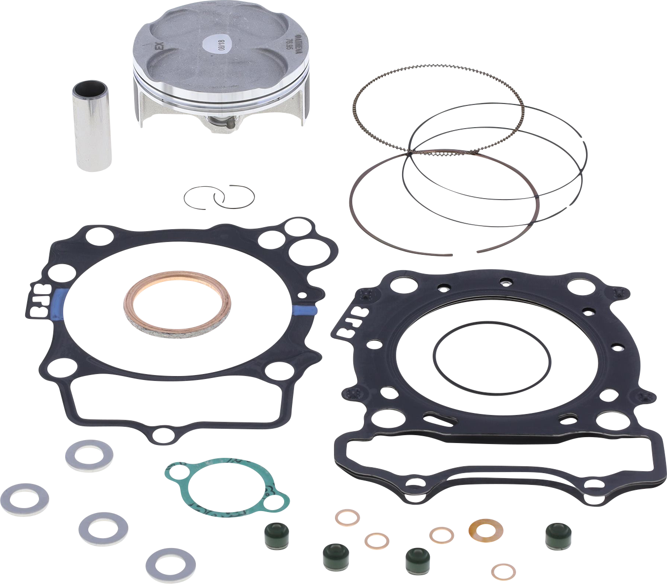 ATHENA Piston Kit with Gaskets - 76.95 mm - Yamaha P5F0770212009A