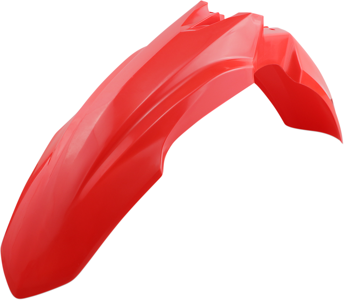 CYCRA Front Fender - Red - Honda - CRF '17-'21 1CYC-1503-32