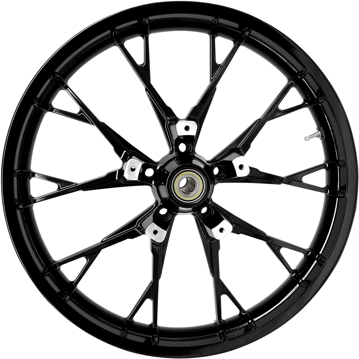 COASTAL MOTO Wheel - Marlin - Front - Dual Disc/without ABS - Black - 21x3.5 3D-MAR213SB