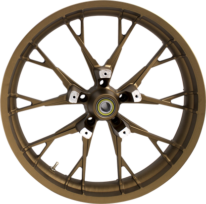 COASTAL MOTO Wheel - Marlin - Front - Dual Disc/with ABS - Bronze - 21x3.5 3D-MAR213BZABST