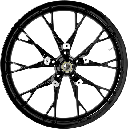 COASTAL MOTO Wheel - Marlin - Front - Dual Disc/without ABS - Black - 21x3.5 3D-MAR213SB07