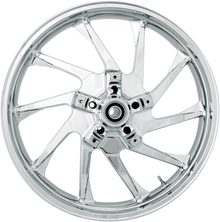 COASTAL MOTO Wheel - Hurricane 3D - Front - Dual Disc/with ABS - Chrome - 21x3.5 3D-HUR213CHABST