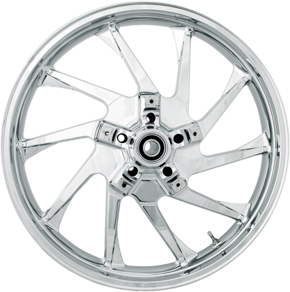 COASTAL MOTO Wheel - Hurricane 3D - Front - Dual Disc/with ABS - Chrome - 21x3.5 3D-HUR213CHABST