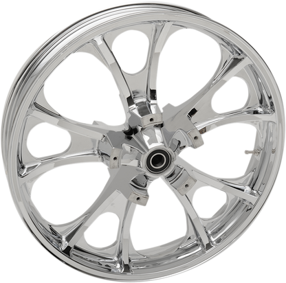 COASTAL MOTO Wheel - Largo 3D - Front - Dual Disc/with ABS - Chrome - 21x3.5 3D-LGO213CHABST