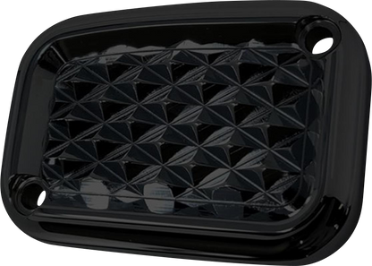 COVINGTONS Master Cylinder Cover - Brake - Front - Diamondback - Black C3056-B