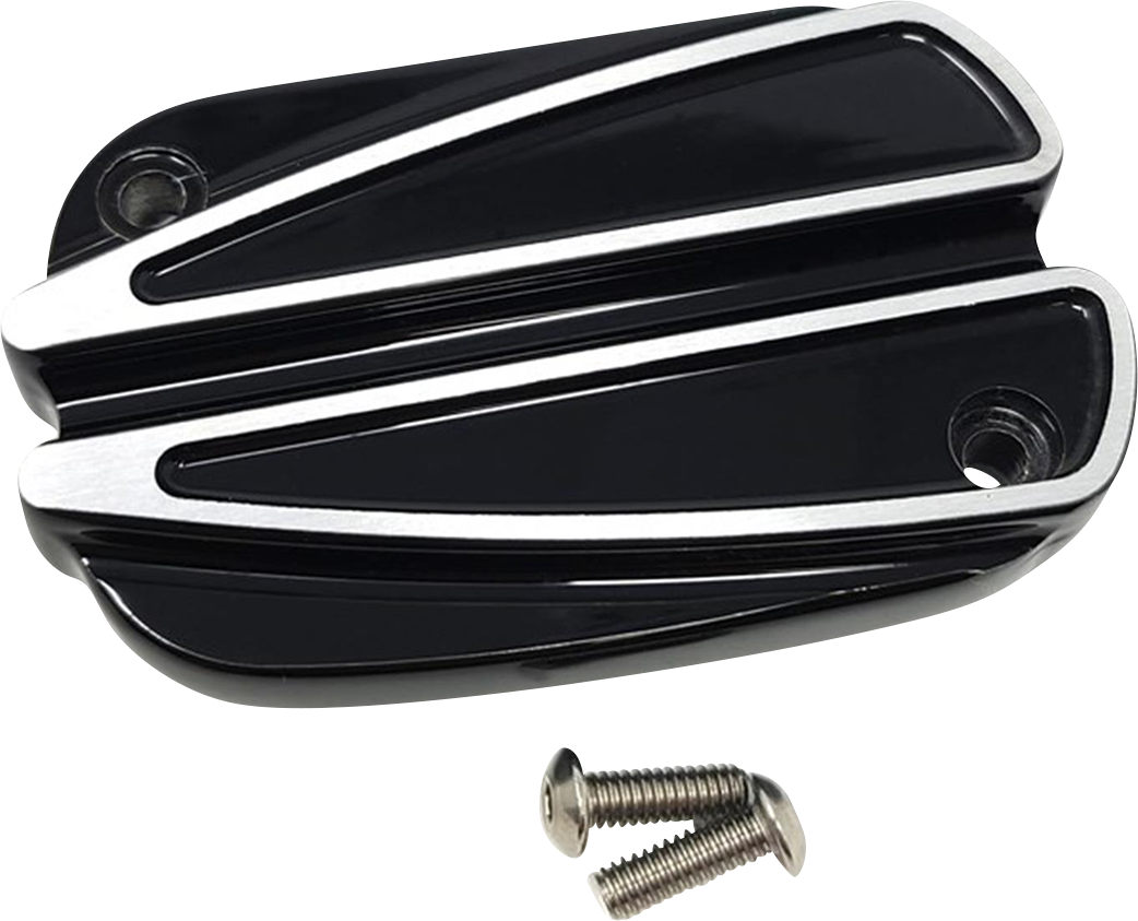 COVINGTONS Master Cylinder Cover - Clutch - Ripper - Black C1868-B