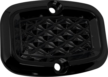 COVINGTONS Rear Master Cylinder Cover - Diamondback - Black C3057-B