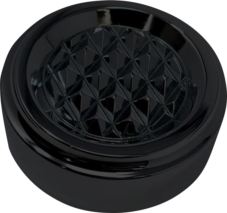 COVINGTONS Dipstick Cover - Diamondback - Black - Touring/Trike C3086-B