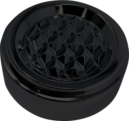 COVINGTONS Dipstick Cover - Diamondback - Black - Touring/Trike C3086-B