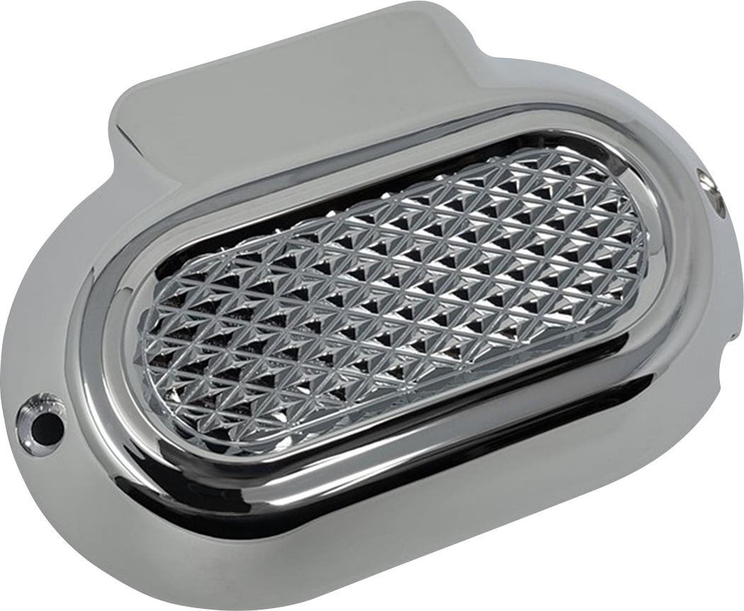 COVINGTONS Transmission Side Cover - Diamondback - Chrome C3065-C