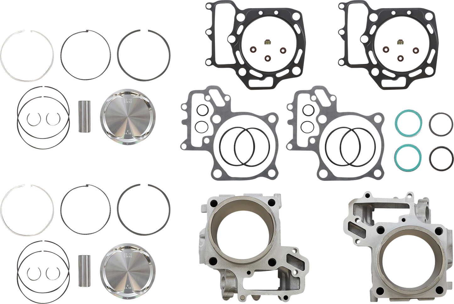 CYLINDER WORKS Cylinder Kit - Standard Bore - 85.00 mm - Kawasaki CW30013K04