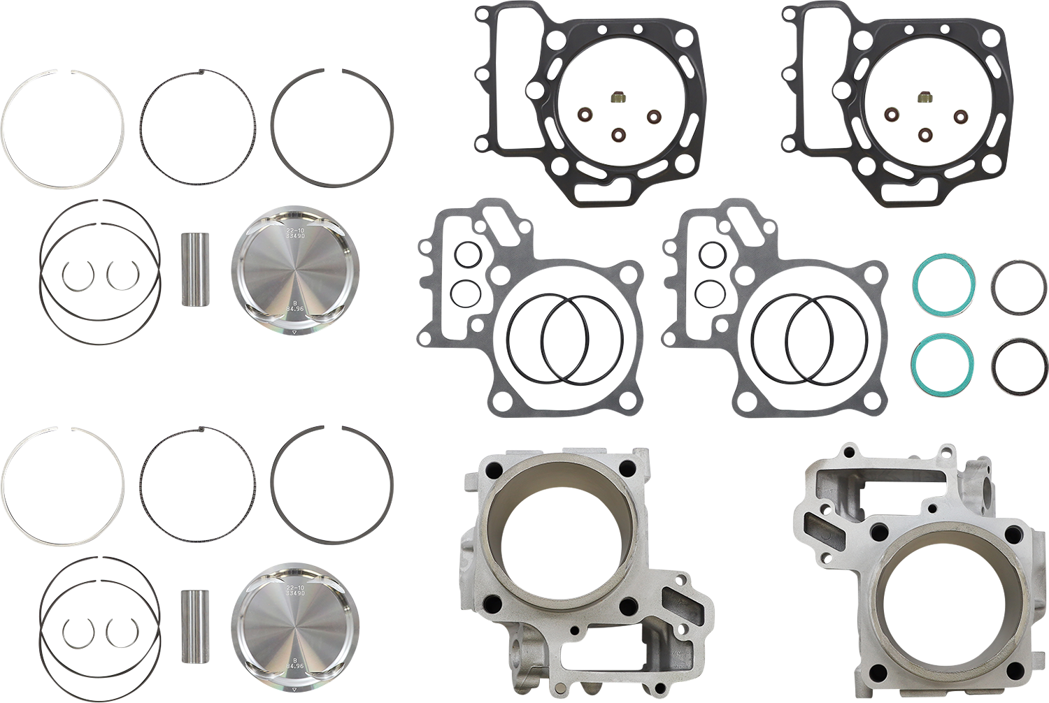 CYLINDER WORKS Cylinder Kit - Standard Bore - 85.00 mm - Kawasaki CW30013K04