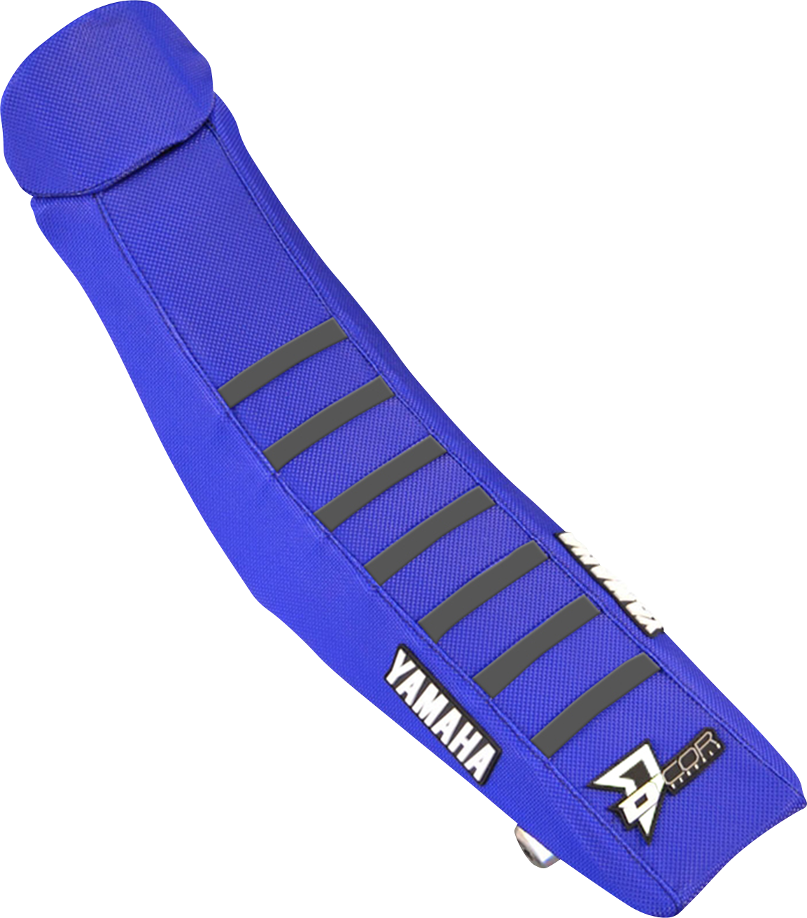 D'COR VISUALS Seat Cover - Blue w/ Dark Gray Ribs - YZ '22-'26 30-50-145