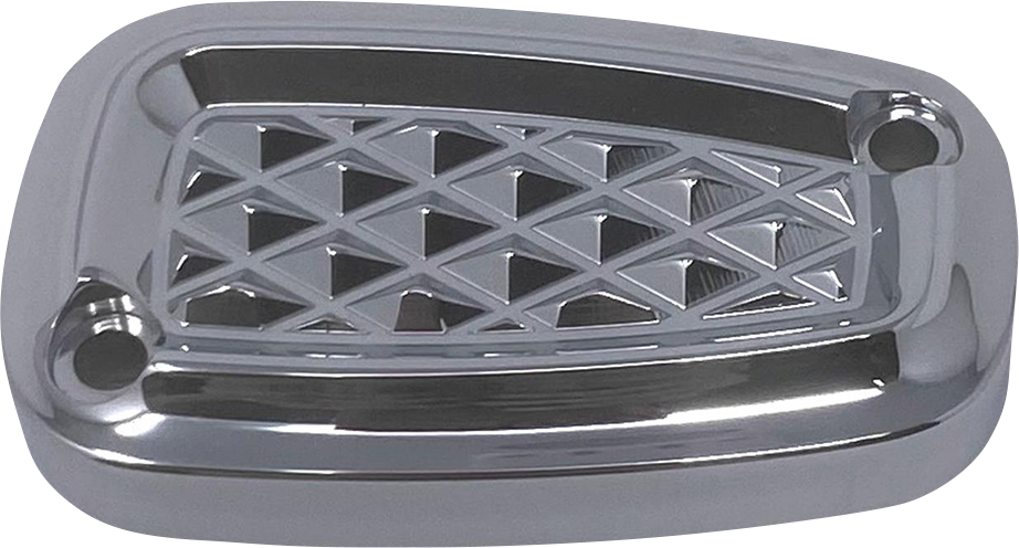 COVINGTONS Rear Master Cylinder Cover - Diamondback - Chrome C3059-C