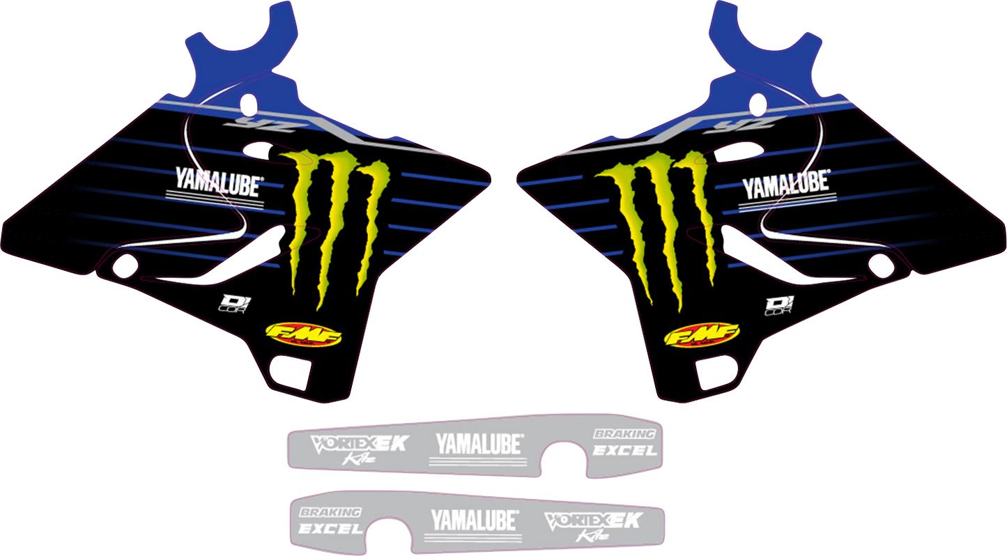 D'COR VISUALS Graphic Kit - '22 Star Yamaha - YZ 125/250 '15-'21 10-50-232