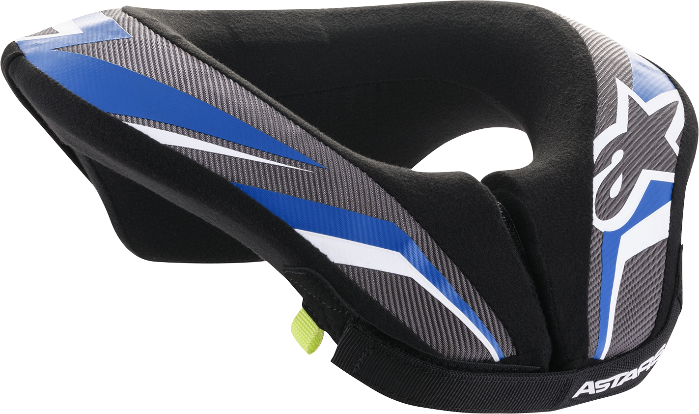ALPINESTARS Youth Sequence Neck Roll - Black/Anthracite/Blue - S/M 6741018-177-SM