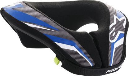 ALPINESTARS Youth Sequence Neck Roll - Black/Anthracite/Blue - S/M 6741018-177-SM