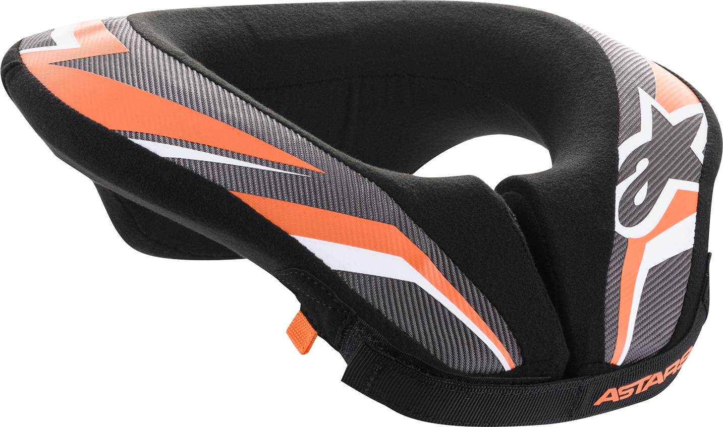 ALPINESTARS Youth Sequence Neck Roll - Black/Anthracite/Orange - L/XL 6741018-148-LXL