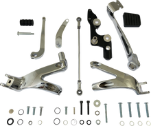 DRAG SPECIALTIES Forward Control Kit - Chrome - FL/FX D35-0224C