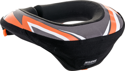 ALPINESTARS Youth Sequence Neck Roll - Black/Anthracite/Orange - S/M 6741018-148-SM