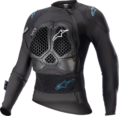 ALPINESTARS Stella Bionic Action v2 Protection Jacket - Black/Cyan - Medium 6516823-1079-M
