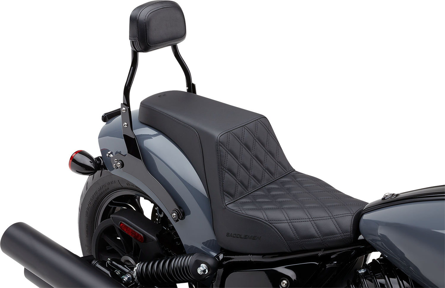 COBRA Detachable Backrest - Mini - Black - Chieftain 502-2012B