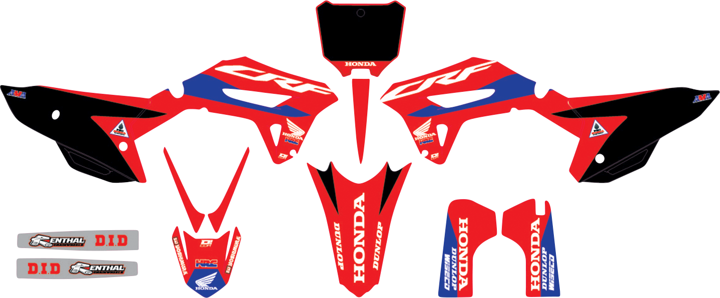 D'COR VISUALS Graphic Kit - HRC Honda - CRF 250 F/R/RX 20-10-631