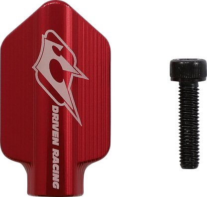 DRIVEN RACING Lever Guard Tip - Red DCTDLG-TIP-RD-L