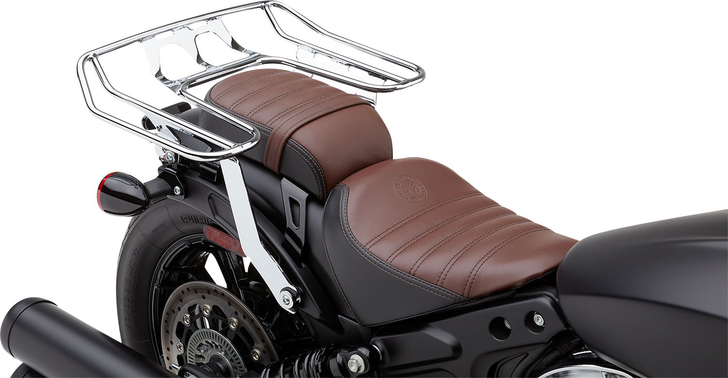 COBRA Detachable Wrap Around Rack - Chrome - Bobber 502-2615