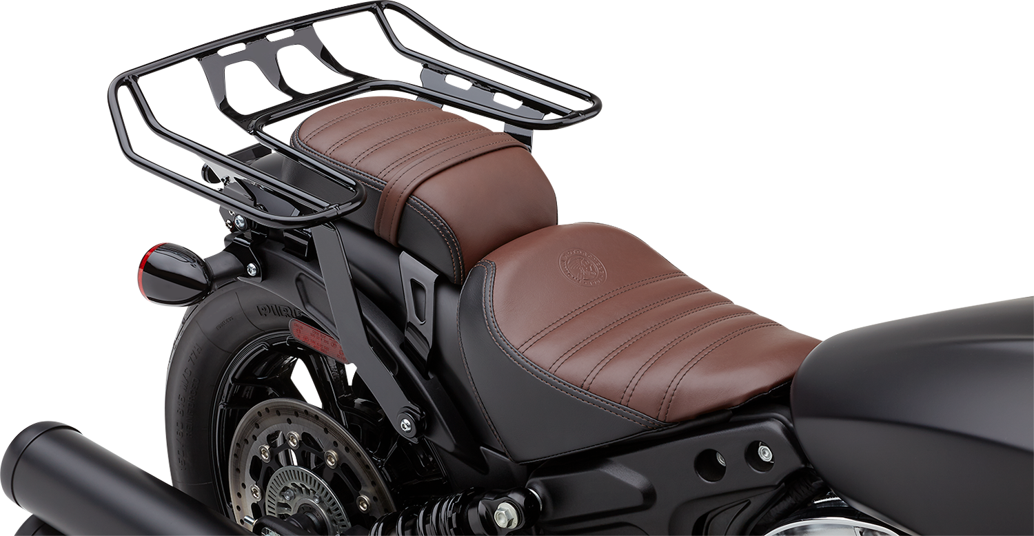 COBRA Detachable Wrap Around Rack - Black - Bobber 502-2615B