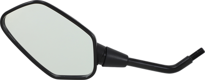 EMGO Mirror - OEM - Replacement - Side View - Pentagon - Black - Right - Each 20-30701