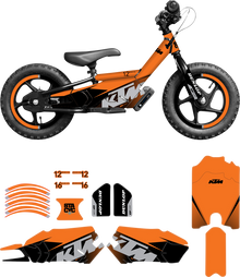 D'COR VISUALS STACYC™ Stability Cycle Graphic Kit - 12" & 16" - KTM 10-80-205